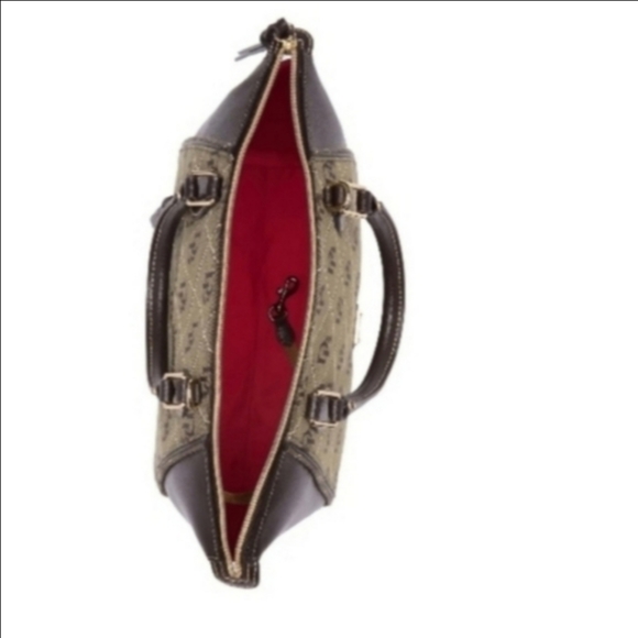 DOONEY & BOURKE Sydney Logo Leather Dome Satchel - Picture 6 of 9